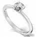 0.70ct Si2/f Round Diamond Solitaire Ring