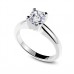 Certified 0.91ct Si3/f Asscher Diamond Ring