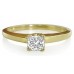 0.16ct Si1/gh Princess Diamond Solitaire Ring