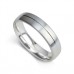 5mm Court Shape Satin Finish With A Central Groove
