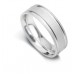 5mm Court Shape Linear Satin With Two Flat Bright Cut Lines