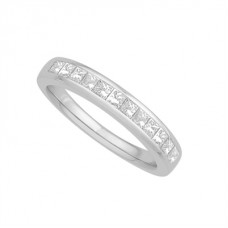 0.28ct Vs/ef Princess Diamond Eternity Ring