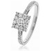 0.50ct Vs/ef Round Diamond Ring