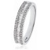 Round & Baguette Diamond Dress Ring