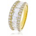 2.00ct Vs/ef Round & Baguette Diamond Ring