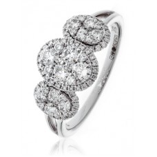 0.80ct Vs/ef Round Diamond Ring