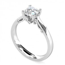 Princess Diamond Engagement Ring