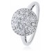 Elegant Round Diamond Cluster Ring