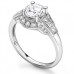 Modern Round Diamond Designer Ring