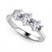 Elegant Round Diamond Trilogy Ring