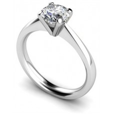 0.43ct Si2/g Round Diamond Engagement Ring