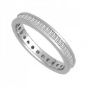 0.80ct Vs/fg Baguette Diamond Eternity Ring