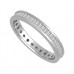 0.75ct Vs/ef Baguette Diamond Full Eternity Ring