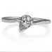 0.40ct Vs/f Pear Diamond Ring