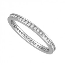 0.27ct Vs/ef Round Diamond Full Eternity Ring