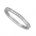 0.27ct Vs/ef Round Diamond Full Eternity Ring