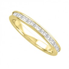 0.52ct Vs/fg Princess Diamond Eternity Ring