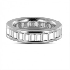 2.50ct Classic Baguette Diamond Full Eternity Ring