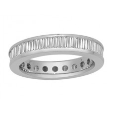 1.25ct Classic Baguette Diamond Full Eternity Ring