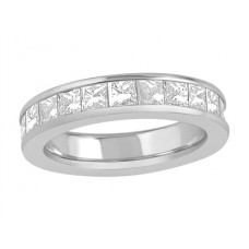 2.50ct Elegant Princess Diamond Full Eternity Ring 2.50ct Elegant Princess Diamond Full Eternity Ring