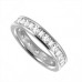 3.5mm Classic Baguette Diamond Full Eternity Ring