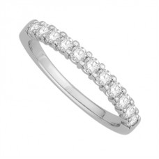 0.43ct Vs/ef Round Diamond Eternity Ring