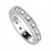 1.50ct Round & Baguette Diamond Full Eternity Ring