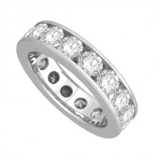 2.00ct Elegant Round Diamond Full Eternity Ring