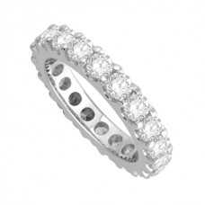 2.50ct Elegant Round Diamond Full Eternity Ring