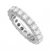 2.50ct Elegant Round Diamond Full Eternity Ring