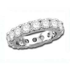 5.00ct Elegant Round Diamond Full Eternity Ring