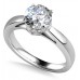 Stylish Side Halo Round Diamond Engagement Ring Stylish Side Halo Round Diamond Engagement Ring