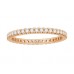 2mm Elegant Round Diamond Full Eternity Ring