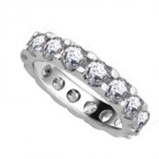 4.00ct Elegant Round Diamond Full Eternity Ring