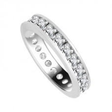 3.00ct Princess Diamond Full Eternity Ring