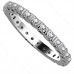 2.5mm Elegant Princess Diamond Full Eternity Ring 2.5mm Elegant Princess Diamond Full Eternity Ring