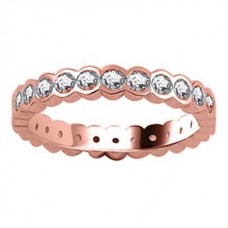 3mm Elegant Round Diamond Full Eternity Ring