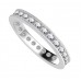 1.50ct Milgrain Round Diamond Eternity Ring