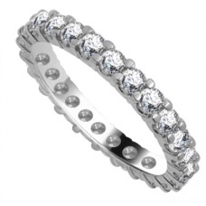 1.50ct Elegant Round Diamond Full Eternity Ring