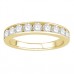 0.84ct Vs/ef Round Diamond Eternity Ring