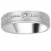 6.5mm Mens Princess & Round Diamond Ring 6.5mm Mens Princess & Round Diamond Ring