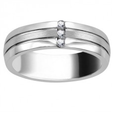6.5mm Mens Round Diamond Ring 6.5mm Mens Round Diamond Ring