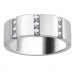 8mm Mens Round Diamond Ring