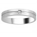 4mm Mens Princess Diamond Ring