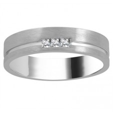5.5mm Mens Princess Diamond Ring 5.5mm Mens Princess Diamond Ring
