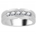 7.5mm Mens Round Diamond Ring 7.5mm Mens Round Diamond Ring