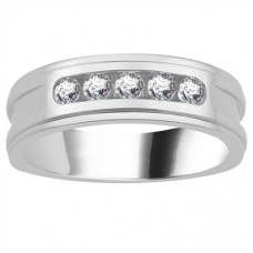 7mm Mens Round Diamond Ring 7mm Mens Round Diamond Ring