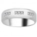 7mm Mens Princess Diamond Ring