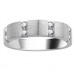 6mm Mens Round Diamond Ring