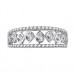 Unique Round Diamond Dress Ring